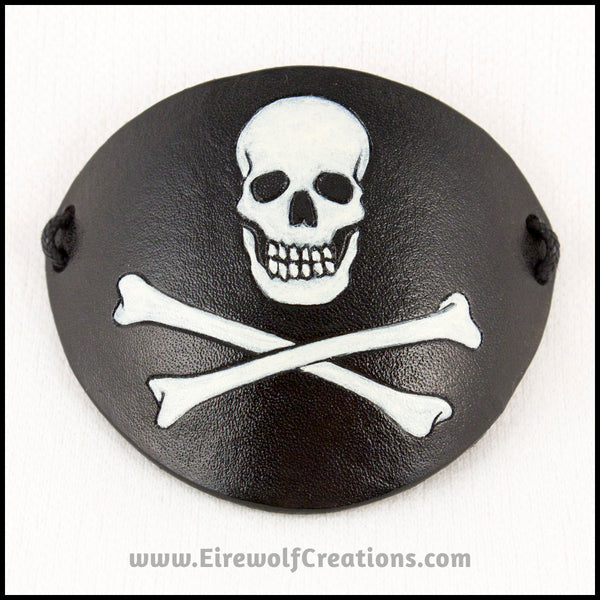 Skull and Crossbones Pirate Eyepatch from Doodys Fancy Dress, Bradford