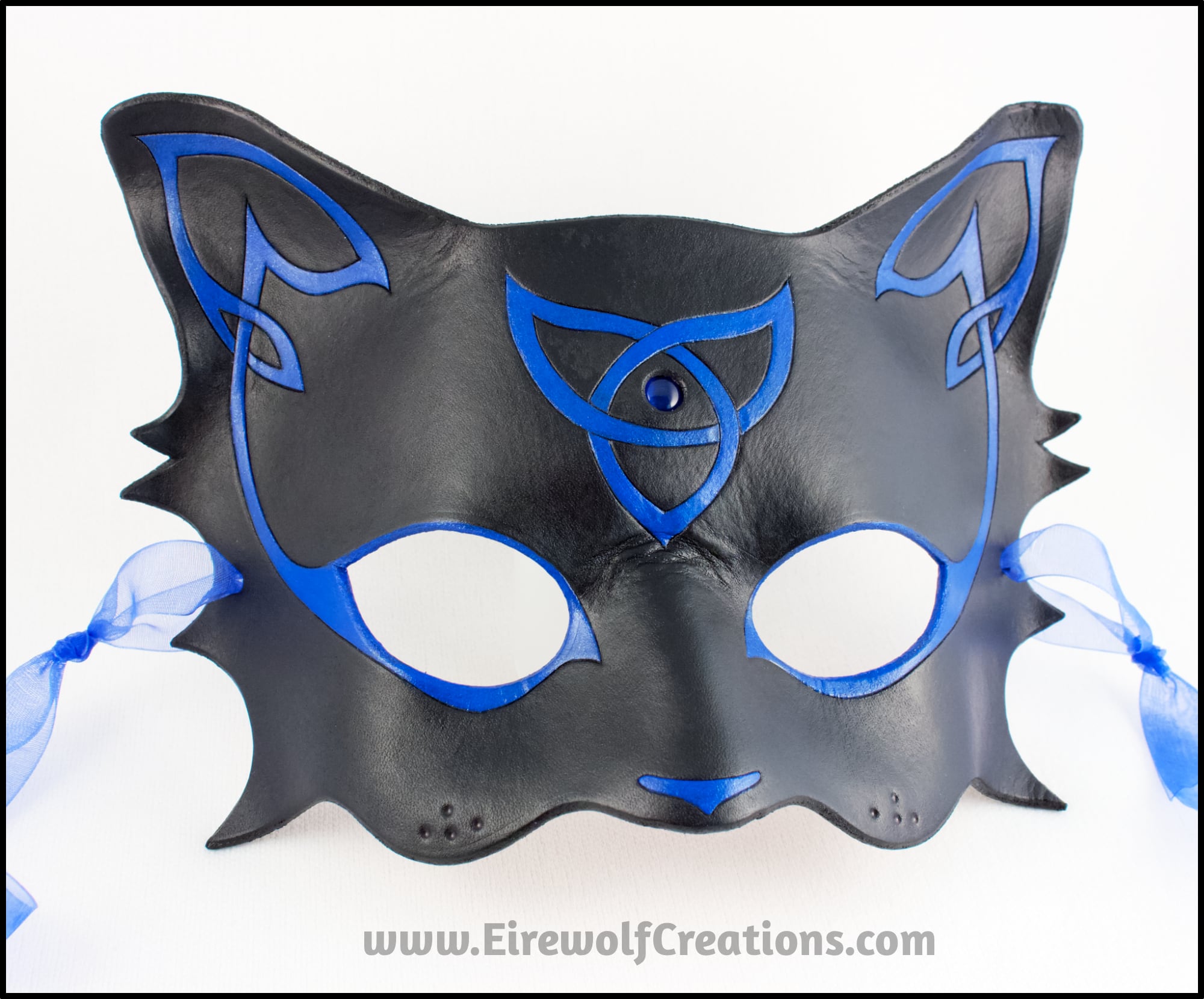 Cat Mask with All Over Print - Mardigras Individual